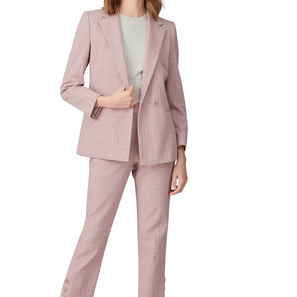 Rebecca Taylor ROSE PLAID JKT (size 2) ROSE PLAID PANT (size 4)